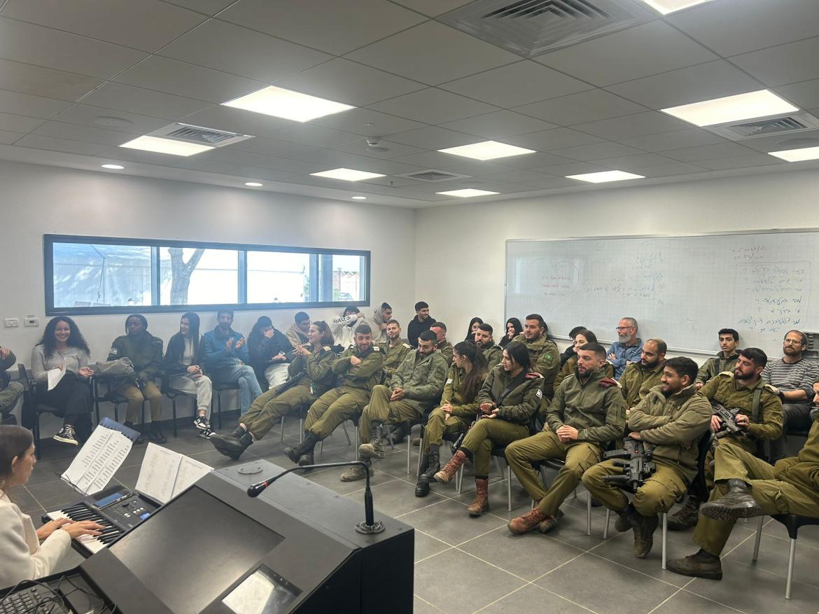 חיילים בהדרכה